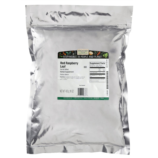 Frontier Co-op, Cut & Sifted Red Raspberry Leaf, 16 oz (454 g)