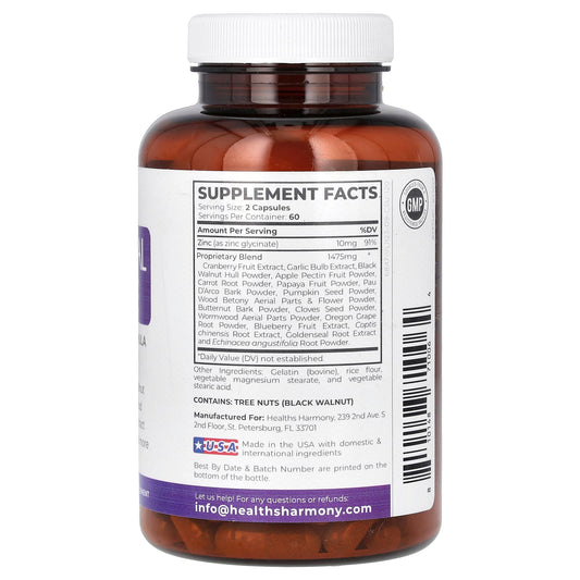 Healths Harmony Intestinal Cleanse 120 Capsules