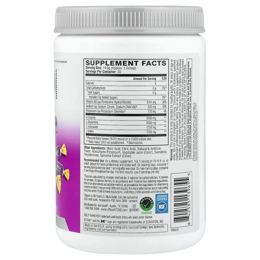 XTEND, Elite Recovery, Jolly Rancher Grape, 14.8 oz (420 g)
