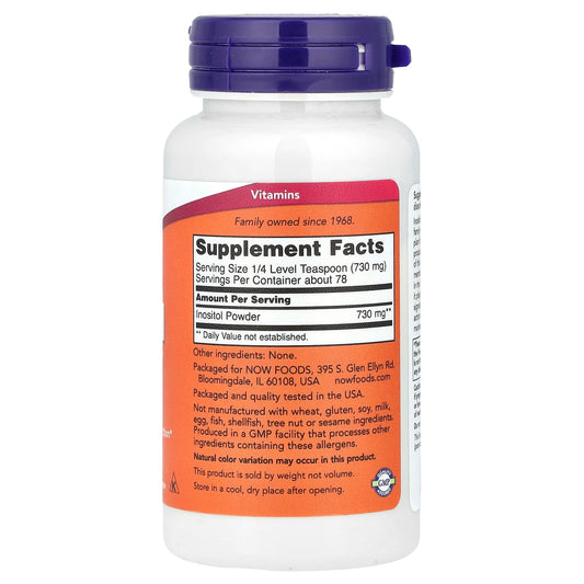 NOW Foods, Inositol Powder, 2 oz (57 g)