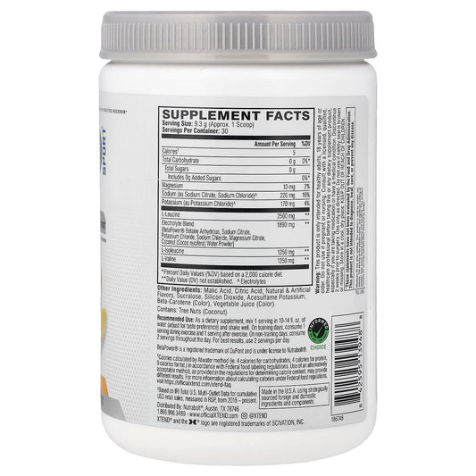 XTEND, Sport® Recovery, Mango, 279 g (9.8 oz)