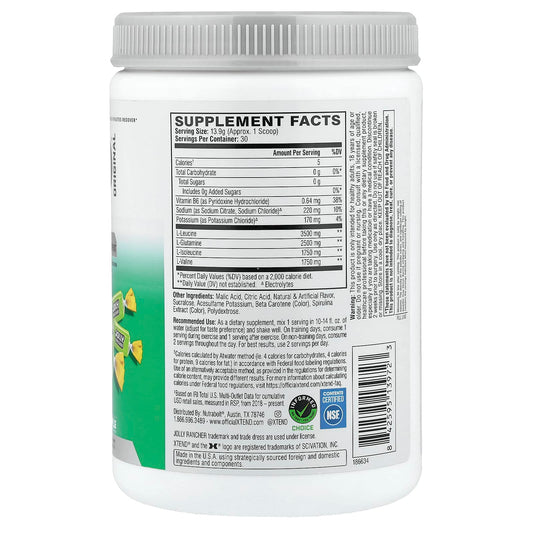 XTEND, Elite Recovery, Jolly Rancher Green Apple, 14.7 oz (417 g)