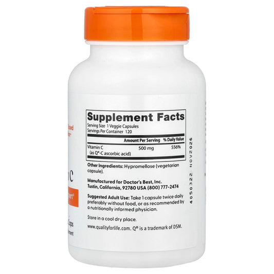Doctor's Best MSM with OptiMSM 1,500 mg 120 Tabs