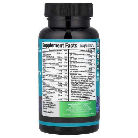 Nature's Craft, Mind & Memory Matrix™, 60 Capsules