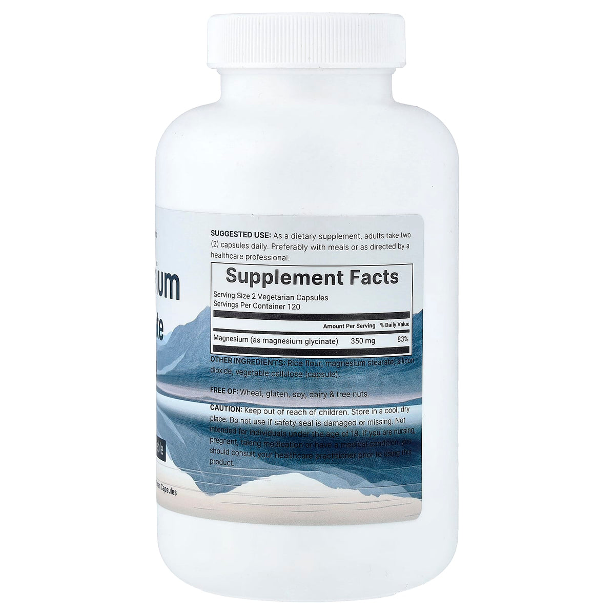 Micro Ingredients Magnesium 240 Vegetarian Capsules