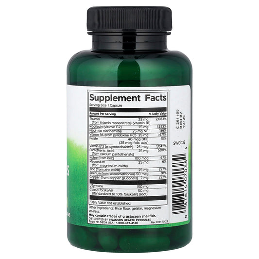 Swanson Vitamins, Thyroid Essentials, 90 Capsules