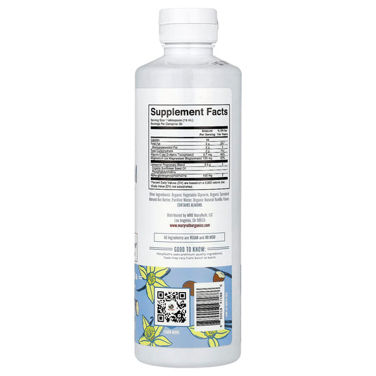 MaryRuth's, Magnesium Calm Liposomal, Almond Vanilla, 15.22 fl oz (450 ml)