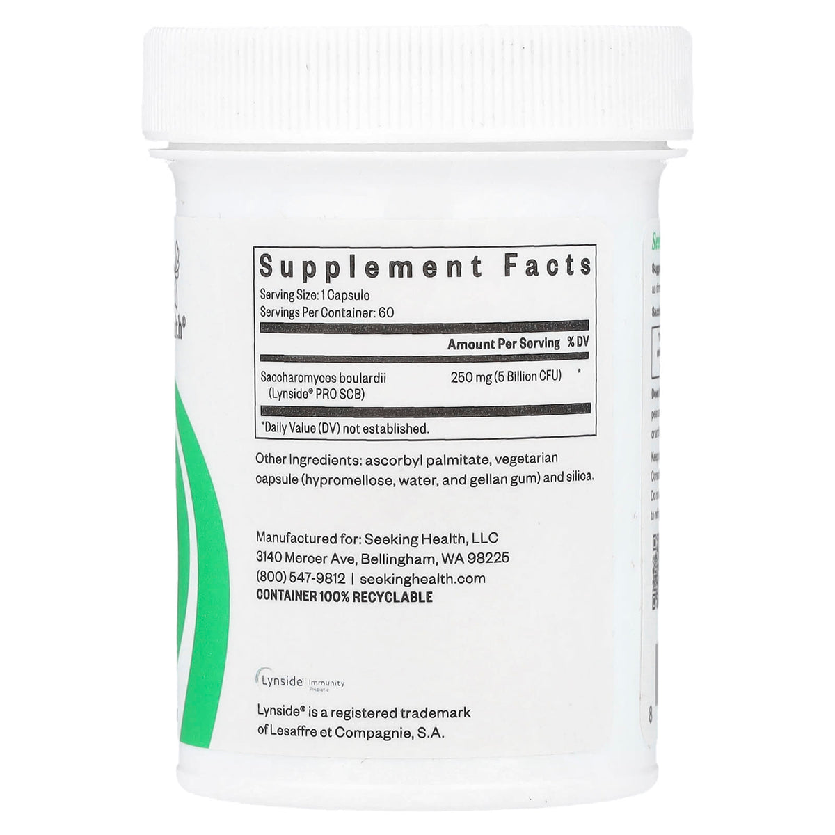 Seeking Health Probiotic Blend 5 Billion CFU 60 Caps