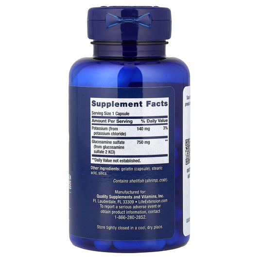 Life Extension, Glucosamine Sulfate, 60 Capsules