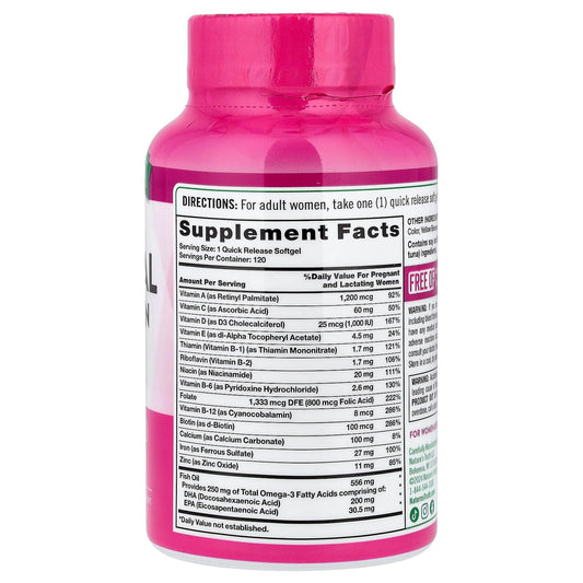 Nature's Truth, Ultra Prenatal Multivitamin + DHA, 120 Quick Release Softgels