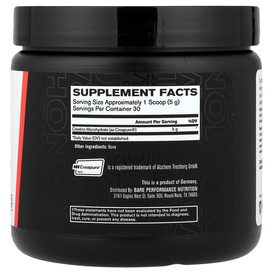 BPN, Creatine Monohydrate, Unflavoured, 5.3 oz (150 g)