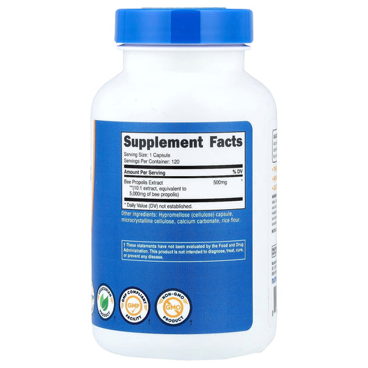 Nutricost, Bee Propolis, 5,000 mg, 120 Capsules