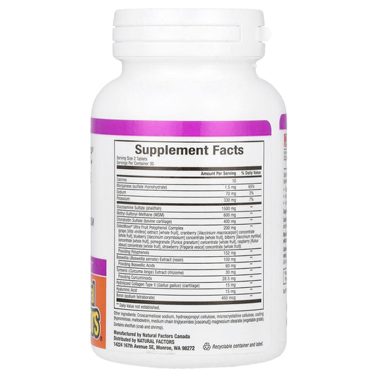 Natural Factors, OsteoMove®, Joint Care, Extra Strength, 60 Tablets
