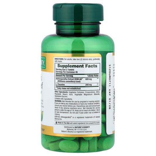 Nature's Bounty Anxiety & Stress Relief 90 Tabs