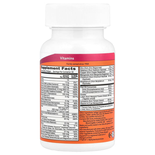 NOW Foods, Prenatal Gels + DHA, 90 Softgels