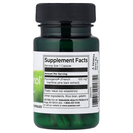 Swanson Pycnogenol 100 mg 30 Caps