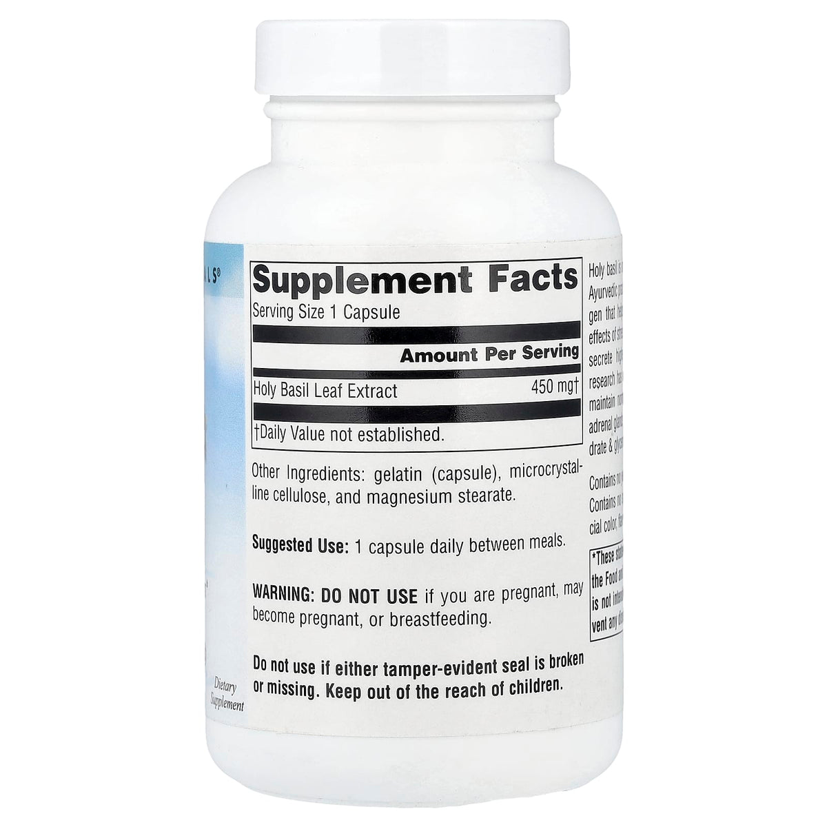 Source Naturals, Holy Basil Extract, 450 mg, 120 Capsules