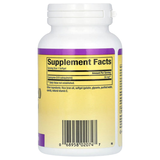 Natural Factors, Coenzyme Q10, 50 mg, 120 Softgels