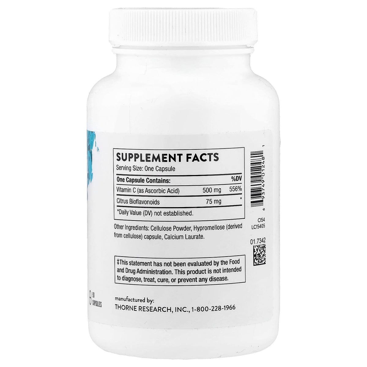 Thorne Vitamin C with Flavonoids 90 Caps