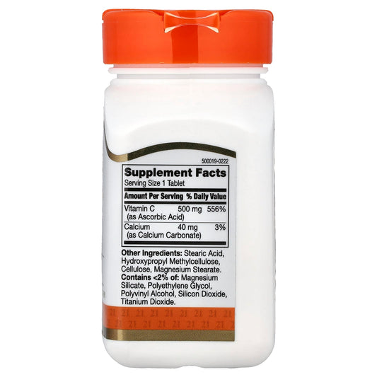 21st Century, Vitamin C, Prolonged Release, 500 mg, 110 Tablets