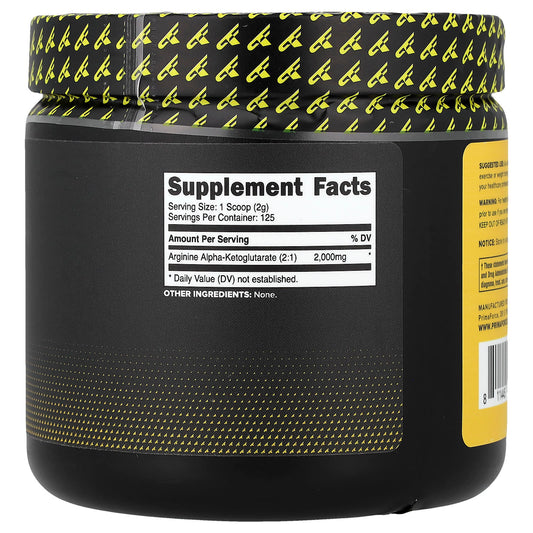 Primaforce, Arginine AKG, Unflavoured, 250 g