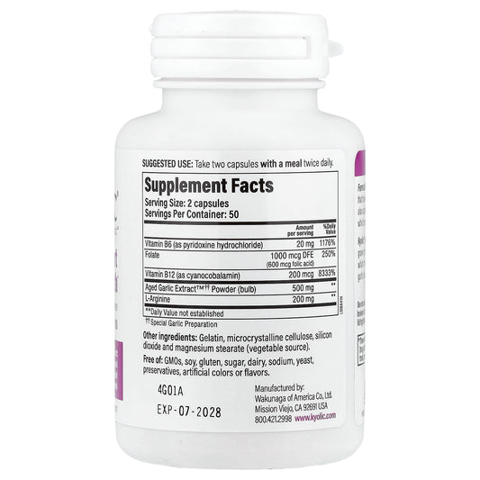 Kyolic, Aged Garlic Extract™, Formula 108, 100 Capsules