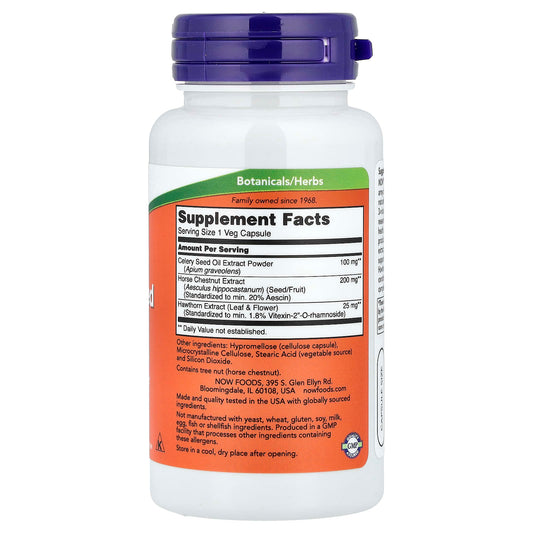NOW Foods, Celery Seed Extract, 60 Veg Capsules
