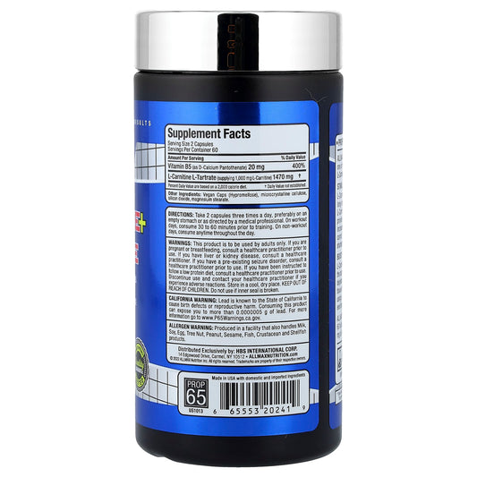 ALLMAX L-Carnitine 120 Caps