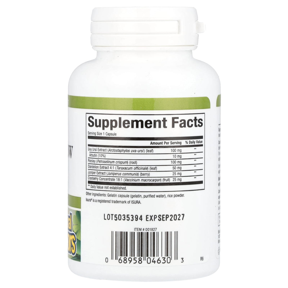 Natural Factors Herbal Factors Urinary Flow Formula 90 Capsules