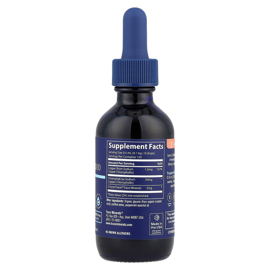Trace, Ionic Chlorophyll 6000, Natural Mint, 2 fl oz (59 ml)