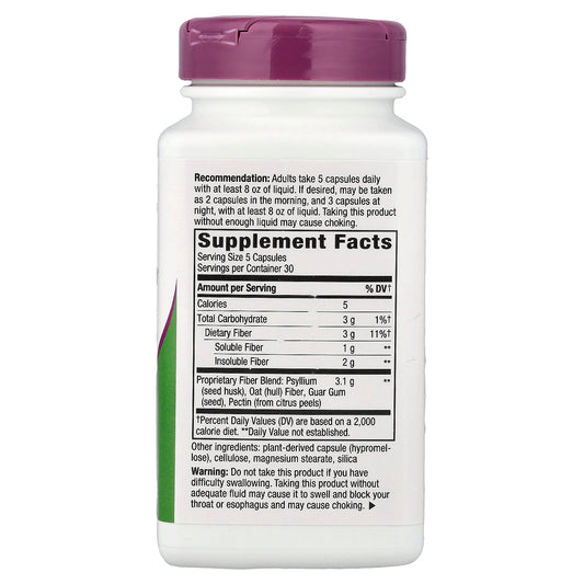 Natures Way Total carbohydrates Dietary fibre Soluble Fibre 150 Vegan Capsules