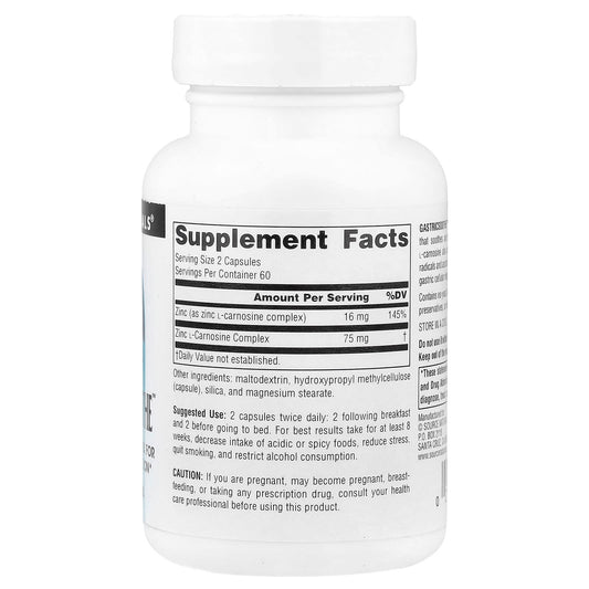 Source Naturals, GastricSoothe, 37.5 mg, 30 Capsules
