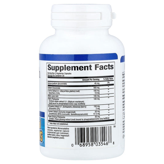 Natural Factors Liver Health Formula 60 Vegetarian Capsules