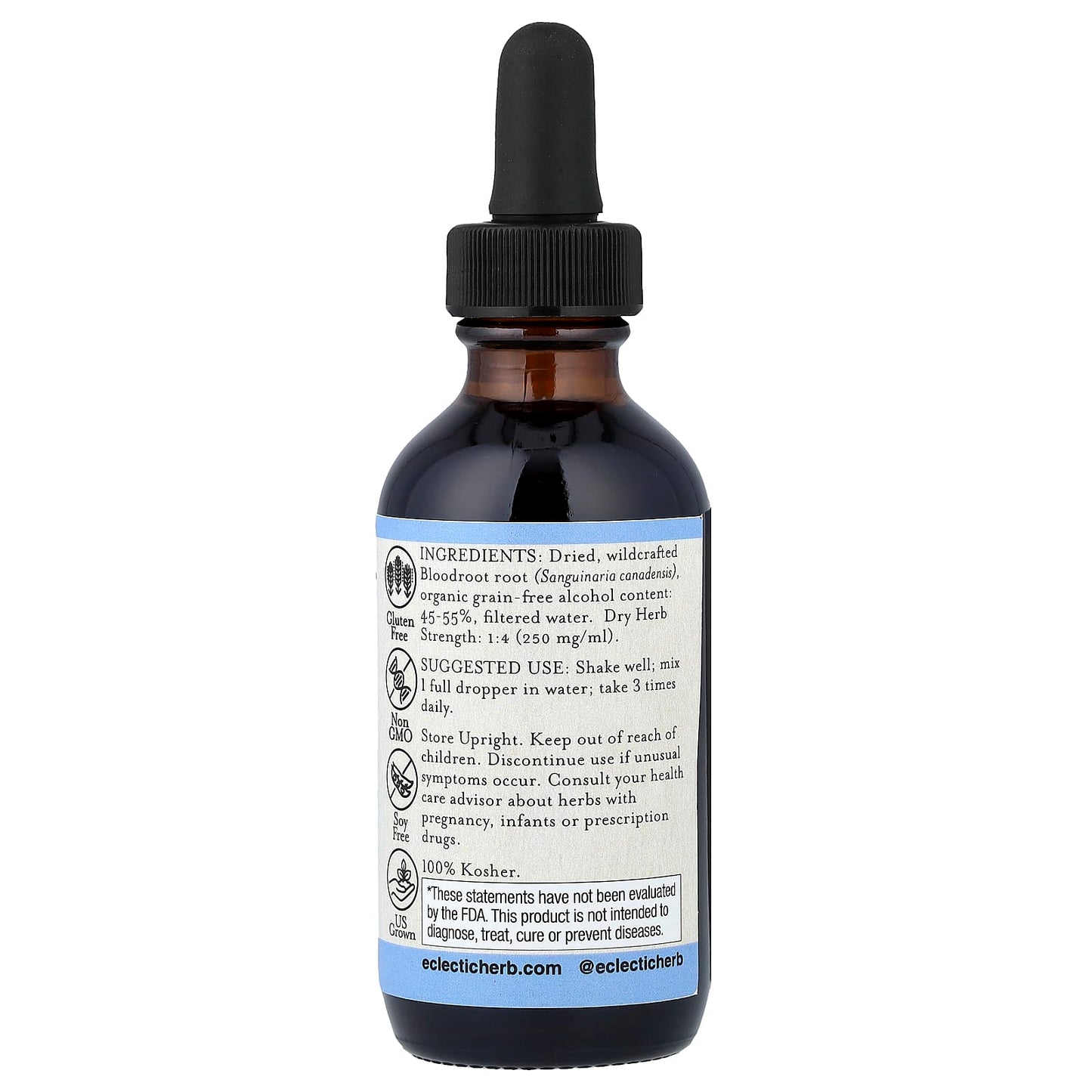 Eclectic Institute, Bloodroot Extract, 2 fl oz (60 ml)
