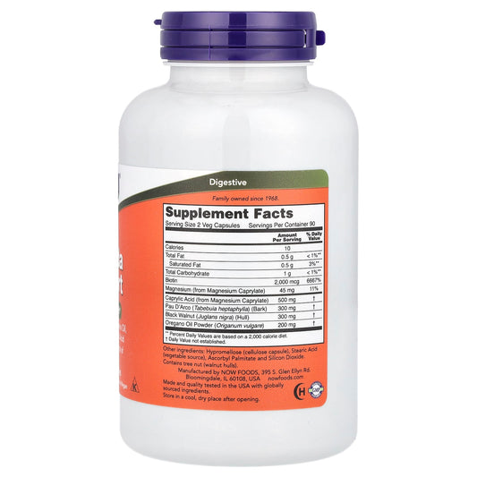 NOW Foods Candida 180 Veg Caps