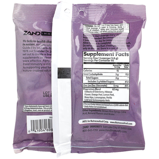 Zand Zinc 45 Lozenges