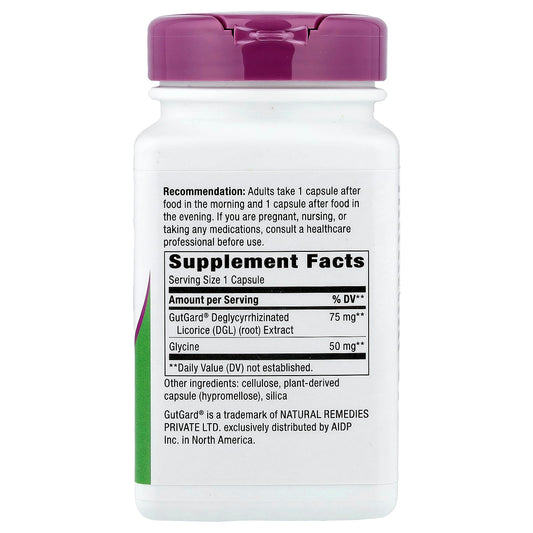 Nature's Way, DGL Ultra, 90 Vegan Capsules