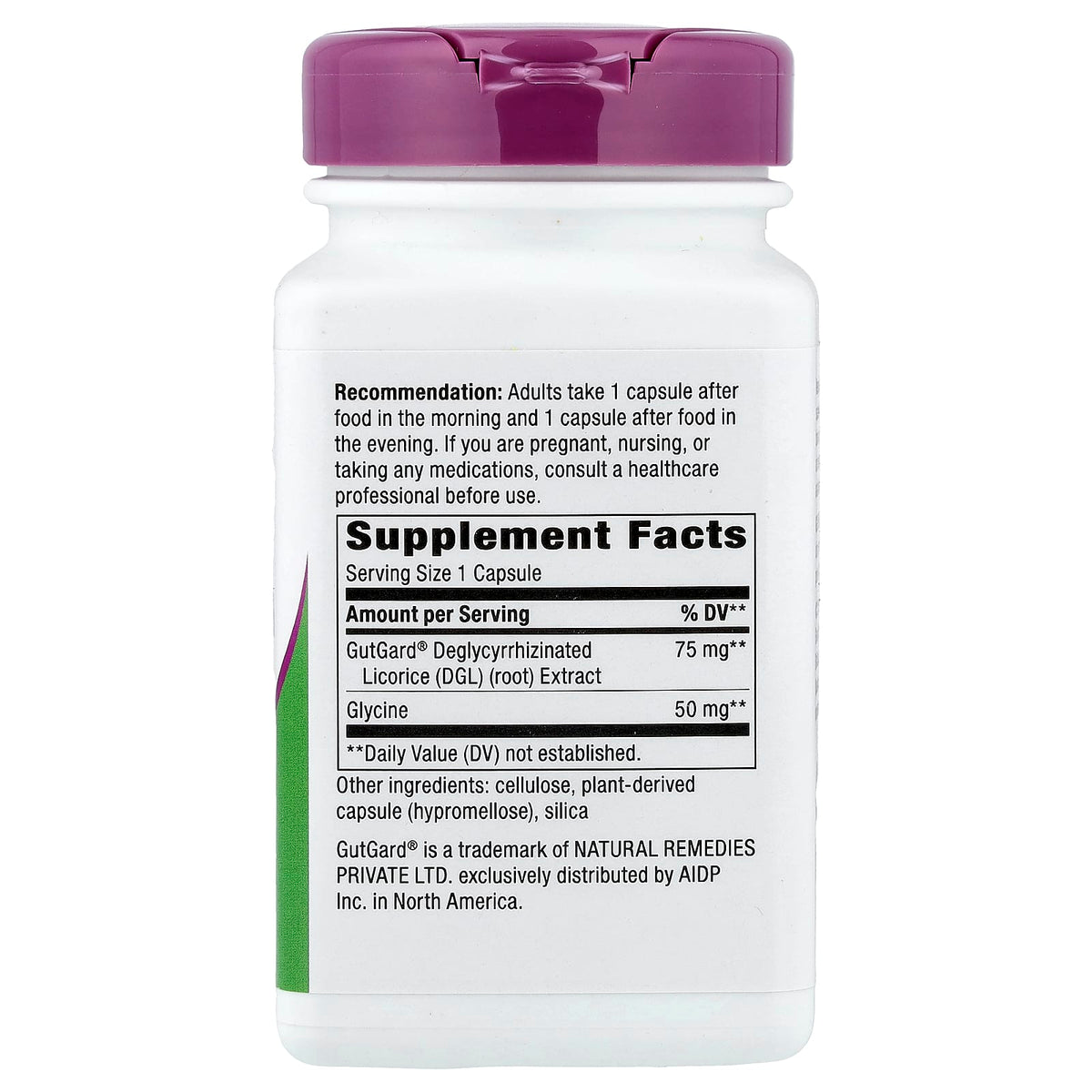 Nature's Way, DGL Ultra, 75 mg, 90 Vegan Capsules