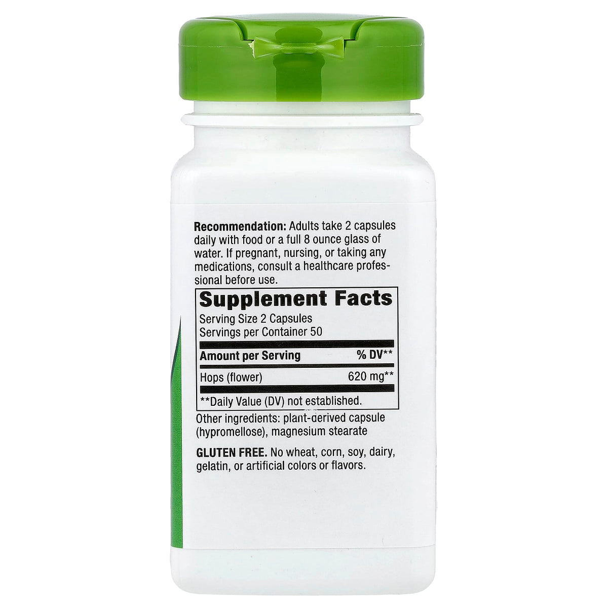 Nature's Way Hops Flowers 310 mg per Capsule