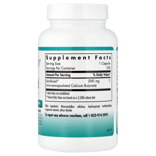 Nutricology Butyrate 100 Delayed-Release Veg Caps
