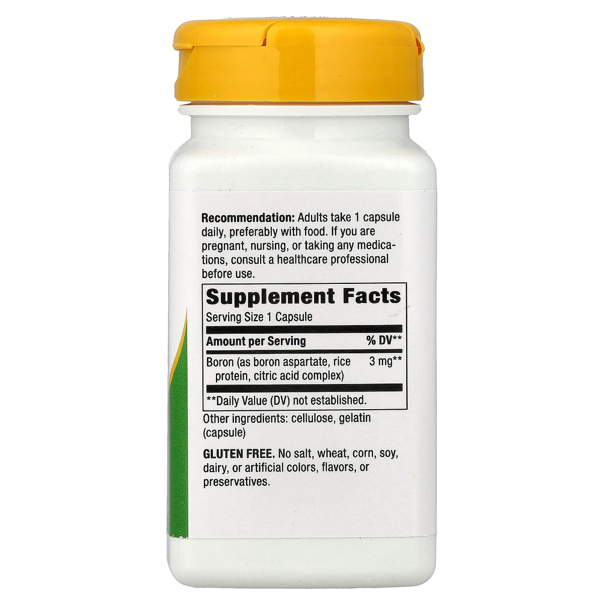 Nature's Way Boron 3 mg 100 Capsules