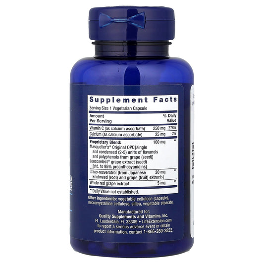 Life Extension, Grapeseed Extract, 60 Vegetarian Capsules