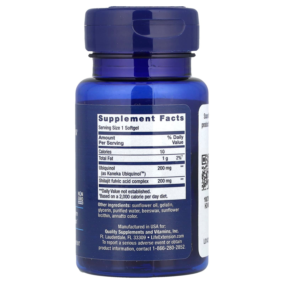Super Ubiquinol CoQ10 with Enhanced Mitochondrial 200 mg 30 Softgels