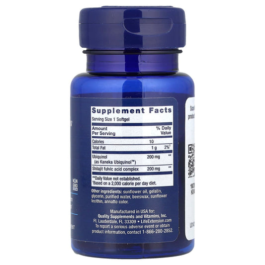 Super Ubiquinol CoQ10 with Enhanced Mitochondrial 200 mg 30 Softgels