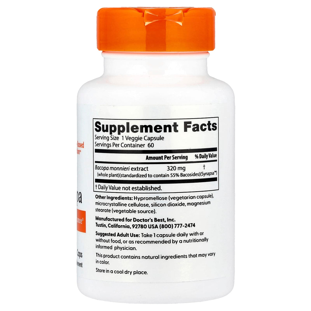 Doctor's Best Saw Palmetto 320 mg 60 Softgels