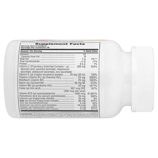 Nature's Plus, Hema-Plex, 60 Fast-Acting Softgels