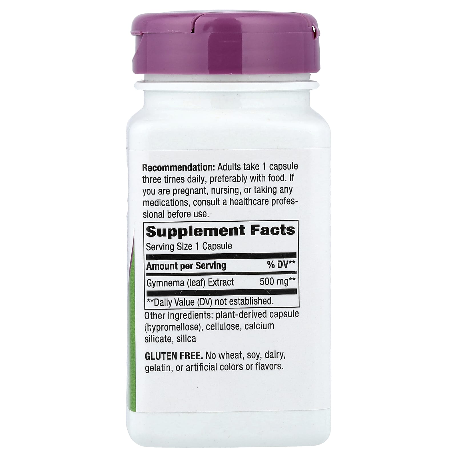 Nature's Way, Gymnema, 500 mg, 60 Vegan Capsules