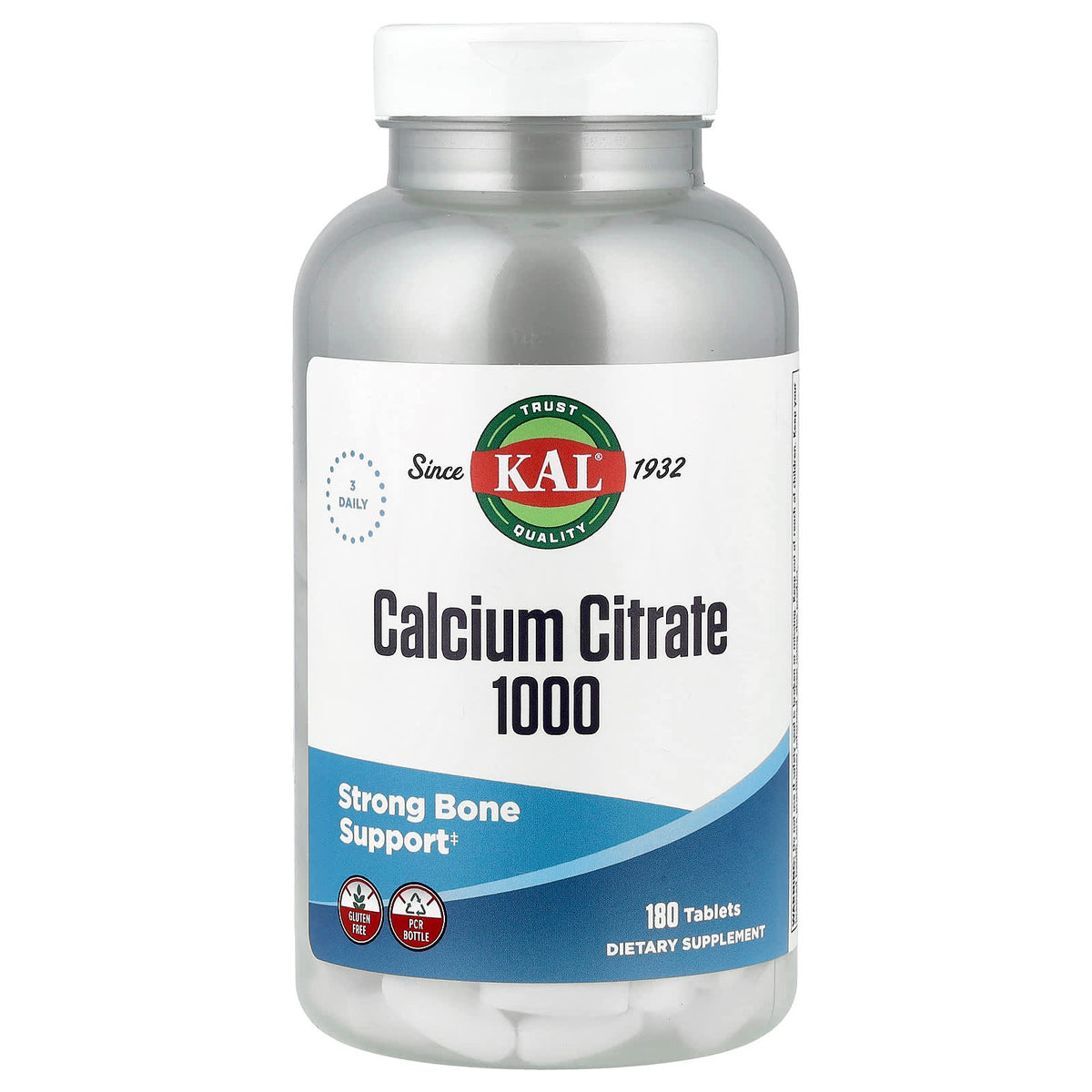 KAL Calcium 333 mg 180 Tabs