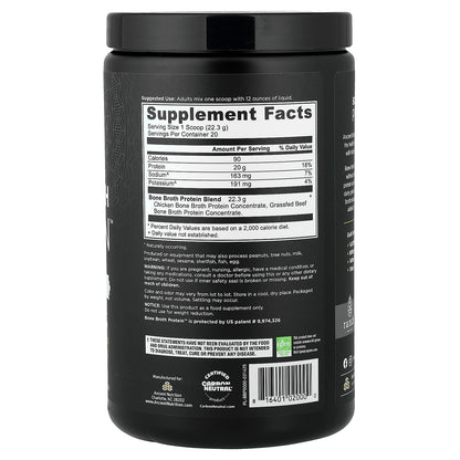 Dr. Axe / Ancient Nutrition, Bone Broth Protein, Pure, 446g