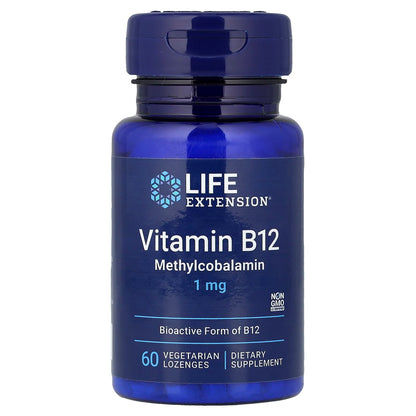 Life Extension Vitamin B12 1,000 mcg 60 Chews